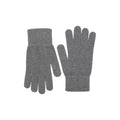 Grey - Lifestyle - Mountain Warehouse Mens Knitted Everyday Gloves