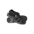 Jet Black - Front - Mountain Warehouse Womens-Ladies Trek Sandals