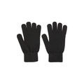 Black - Side - Mountain Warehouse Womens-Ladies Knitted Everyday Gloves