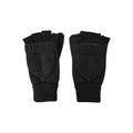 Black - Lifestyle - Mountain Warehouse Womens-Ladies Fingerless Knitted Mittens