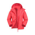 Red - Side - Mountain Warehouse Childrens-Kids Fell 3 in 1 Jacket