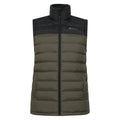 Khaki Green - Front - Mountain Warehouse Mens Seasons II Padded Gilet