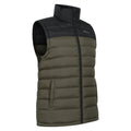 Khaki Green - Side - Mountain Warehouse Mens Seasons II Padded Gilet