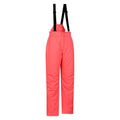 Bright Pink - Side - Mountain Warehouse Womens-Ladies Moon II Ski Trousers