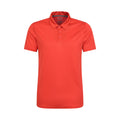 Bright Orange - Front - Mountain Warehouse Mens Endurance IsoCool Polo Shirt