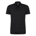 Black - Front - Mountain Warehouse Mens Endurance IsoCool Polo Shirt