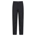 Jet Black - Front - Mountain Warehouse Mens Trek II Short Winter Trousers