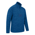 Cobalt - Side - Mountain Warehouse Mens Snowdon II Fleece Top