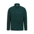 Dark Green - Front - Mountain Warehouse Mens Snowdon II Fleece Top