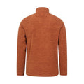 Rust - Back - Mountain Warehouse Mens Snowdon II Fleece Top