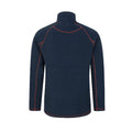 Navy - Back - Mountain Warehouse Mens Ashbourne II Half Zip Fleece Top