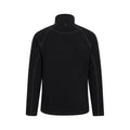 Black - Back - Mountain Warehouse Mens Ashbourne II Half Zip Fleece Top