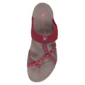 Dark Pink - Side - Mountain Warehouse Womens-Ladies Marbella Sandals