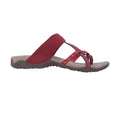 Dark Pink - Front - Mountain Warehouse Womens-Ladies Marbella Sandals