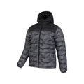 Black - Lifestyle - Mountain Warehouse Mens Seasons II Camo Padded Jacket