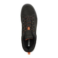 Dark Grey - Pack Shot - Mountain Warehouse Mens Phantom II Cow Suede Walking Shoes