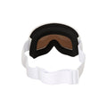 White - Back - Mountain Warehouse Unisex Adult Ski Goggles