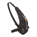 Black - Side - Mountain Warehouse Running Chest Bag