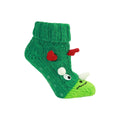 Green - Lifestyle - Mountain Warehouse Childrens-Kids Grippi Dinosaur Slipper Socks