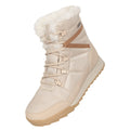 Beige - Front - Mountain Warehouse Womens-Ladies Leisure II Snow Boots