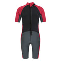 Grey - Back - Mountain Warehouse Mens Neoprene Wetsuit