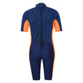 Orange - Back - Mountain Warehouse Mens Neoprene Wetsuit