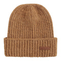 Dark Beige - Front - Animal Mens Codi Knitted Recycled Beanie