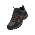 Black - Front - Mountain Warehouse Mens Path Waterproof Walking Shoes