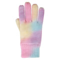 Multicoloured - Front - Mountain Warehouse Childrens-Kids Tie Dye Gloves