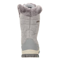 Silver - Pack Shot - Mountain Warehouse Womens-Ladies Ohio Snow Boots