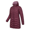 Burgundy - Lifestyle - Mountain Warehouse Womens-Ladies Florence Long Padded Jacket