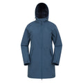 Blue - Front - Mountain Warehouse Womens-Ladies Hilltop II Waterproof Jacket