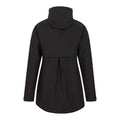 Jet Black - Back - Mountain Warehouse Womens-Ladies Hilltop II Waterproof Jacket