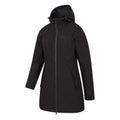 Jet Black - Side - Mountain Warehouse Womens-Ladies Hilltop II Waterproof Jacket