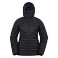 Black - Front - Mountain Warehouse Womens-Ladies Skyline Extreme Hydrophobic Down Jacket