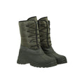 Khaki Green - Front - Mountain Warehouse Mens Plough Snow Boots