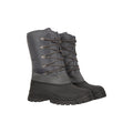 Grey - Front - Mountain Warehouse Mens Plough Snow Boots