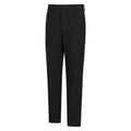 Jet Black - Side - Mountain Warehouse Mens Trek Stretch Cargo Trousers