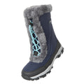 Navy - Front - Mountain Warehouse Childrens-Kids Ohio Snow Boots