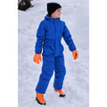 Cobalt - Front - Mountain Warehouse Childrens-Kids Cloud All In One Waterproof Snowsuit