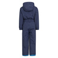 Navy - Back - Mountain Warehouse Childrens-Kids Cloud All In One Waterproof Snowsuit