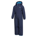 Navy - Lifestyle - Mountain Warehouse Childrens-Kids Cloud All In One Waterproof Snowsuit