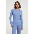 Blue - Front - Mountain Warehouse Womens-Ladies Merino II Thermal Top