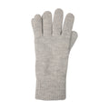 Light Grey - Lifestyle - Mountain Warehouse Womens-Ladies Thinsulate Knitted Winter Gloves