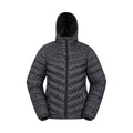 Grey - Front - Mountain Warehouse Womens-Ladies Seasons Printed Padded Jacket