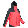 Active Red-Black - Side - Mountain Warehouse Mens Dusk III Ski Jacket