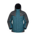 Petrol - Front - Mountain Warehouse Mens Dusk III Ski Jacket