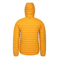 Mustard - Side - Mountain Warehouse Mens Henry II Extreme Down Filled Padded Jacket