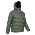 Rust - Side - Mountain Warehouse Mens Henry II Extreme Down Filled Padded Jacket