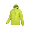 Lime - Lifestyle - Mountain Warehouse Mens Henry II Extreme Down Filled Padded Jacket